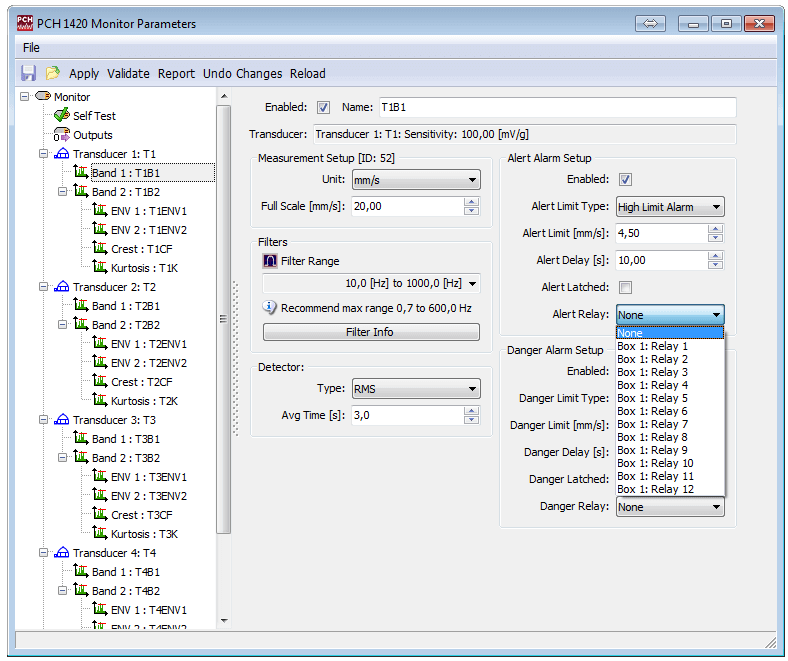 PCH Vibration Studio  Free Software for PCH Vibration Monitors