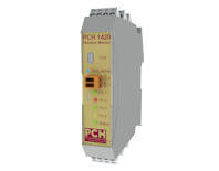 PCH 1420: IoT-enabled 4-channel vibration monitor with 4 configurable outputs: relay drivers or 4-20 mA